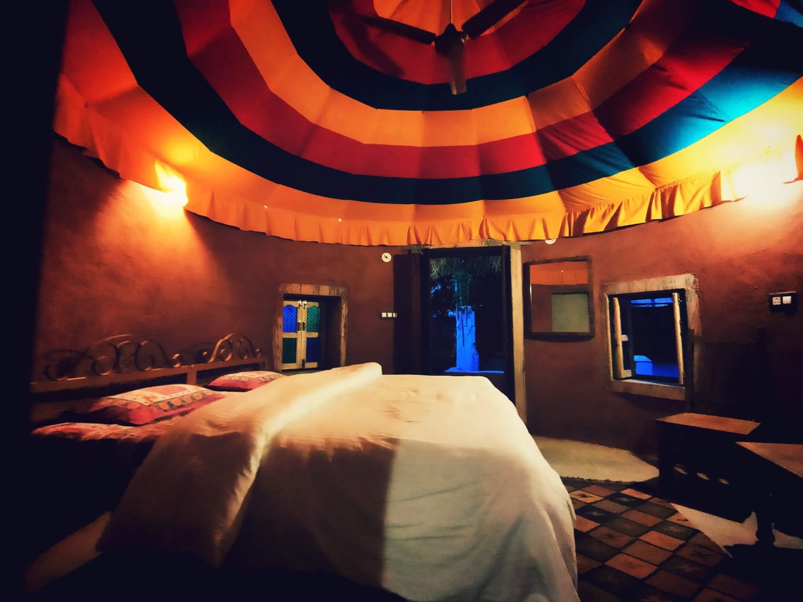 Traditional suite bedroom interior